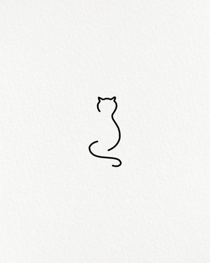 Chat minimaliste