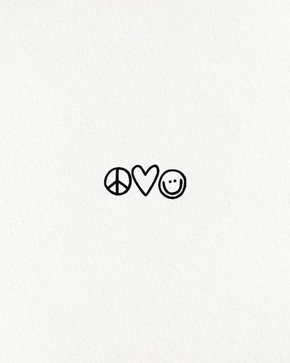 Peace and love