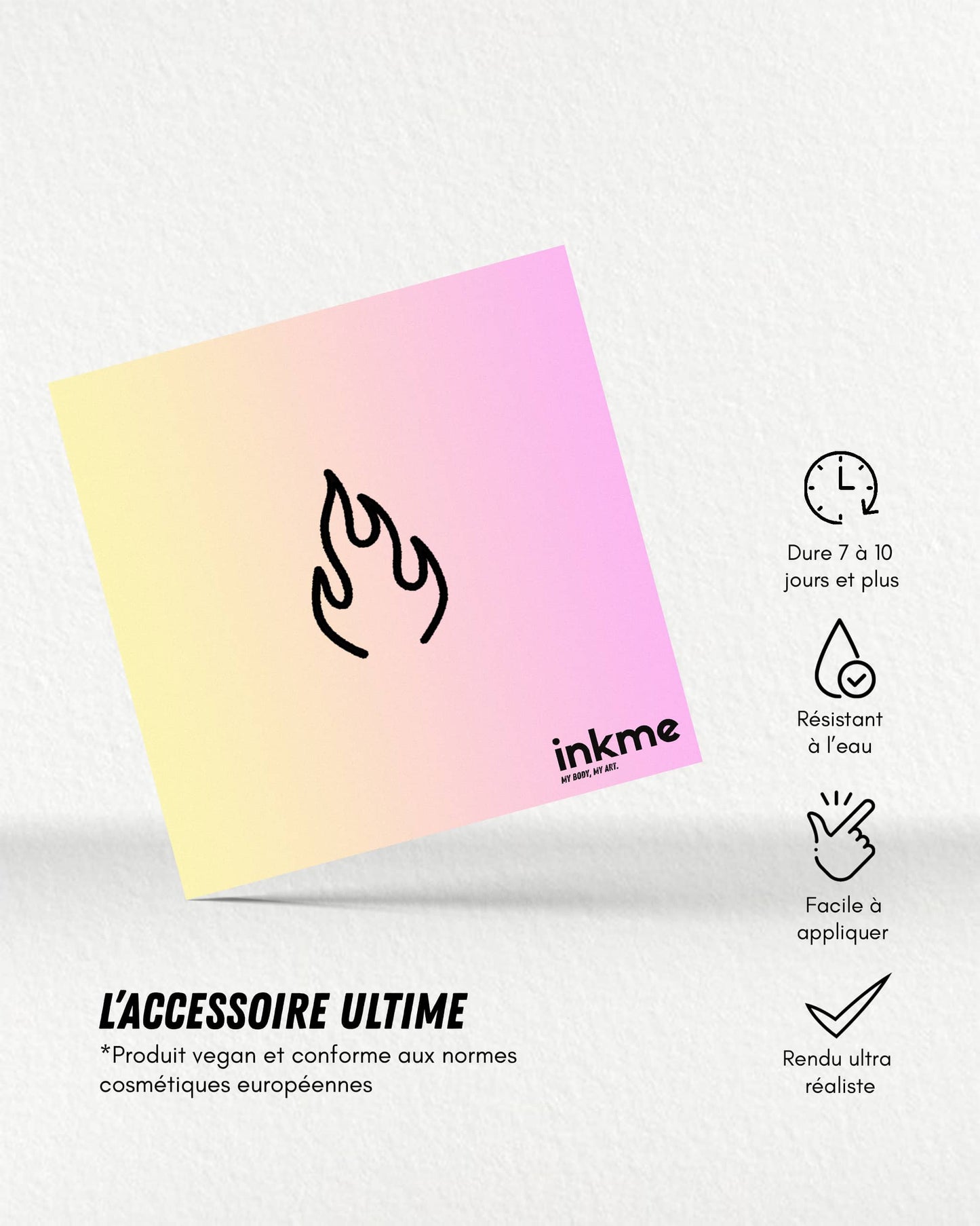 Flamme minimaliste