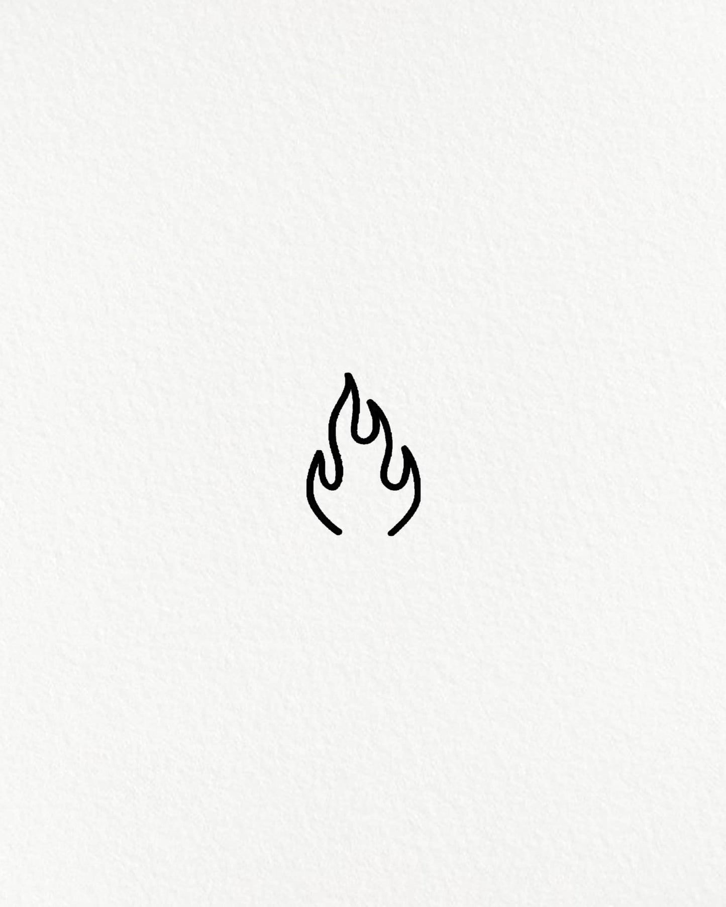 Flamme minimaliste