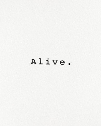 Alive