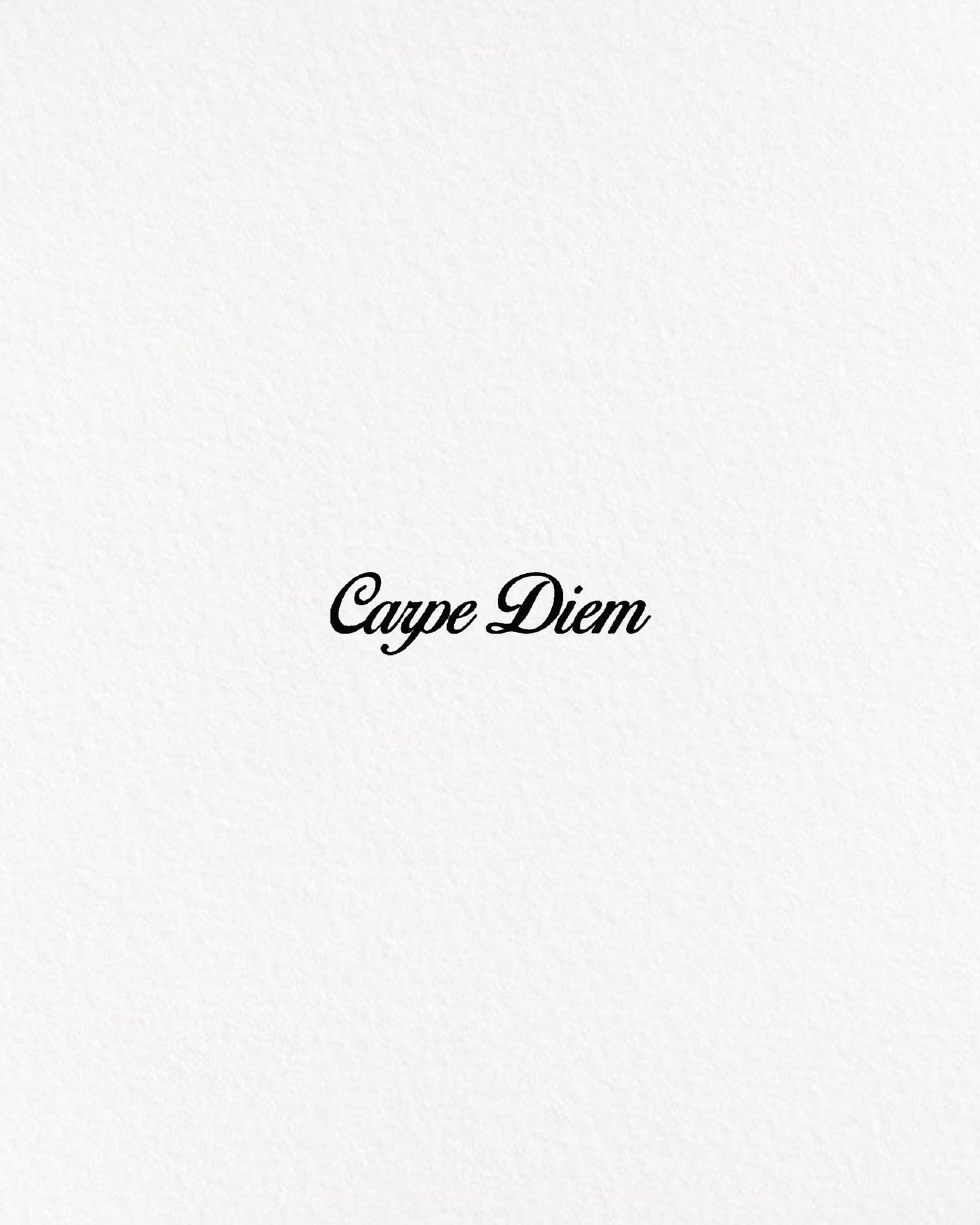 Carpe diem